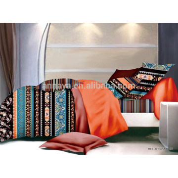 Set de chambre ethnique Ensemble de literie 4 pièces pour microfibres